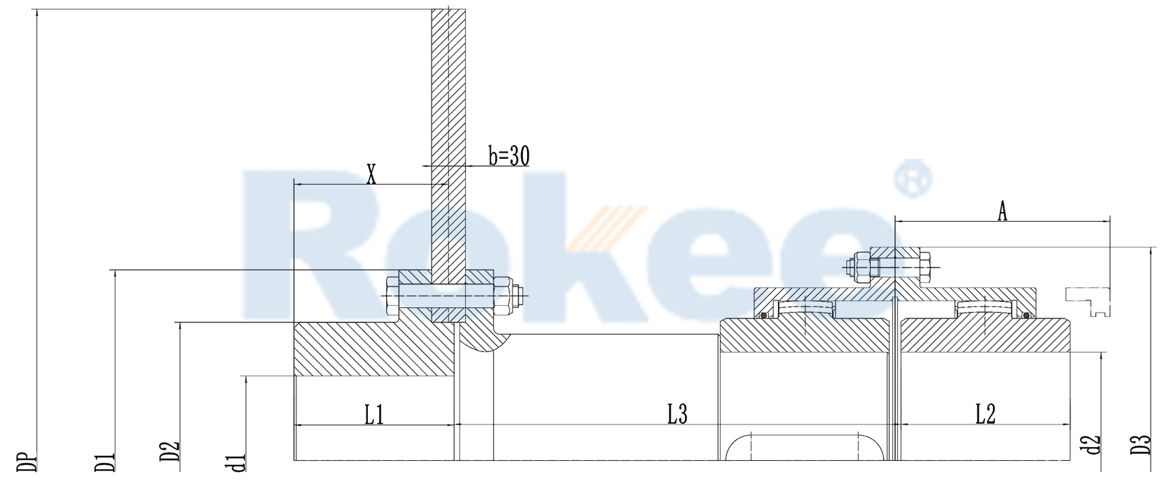 RODF Drum Gear Coupling