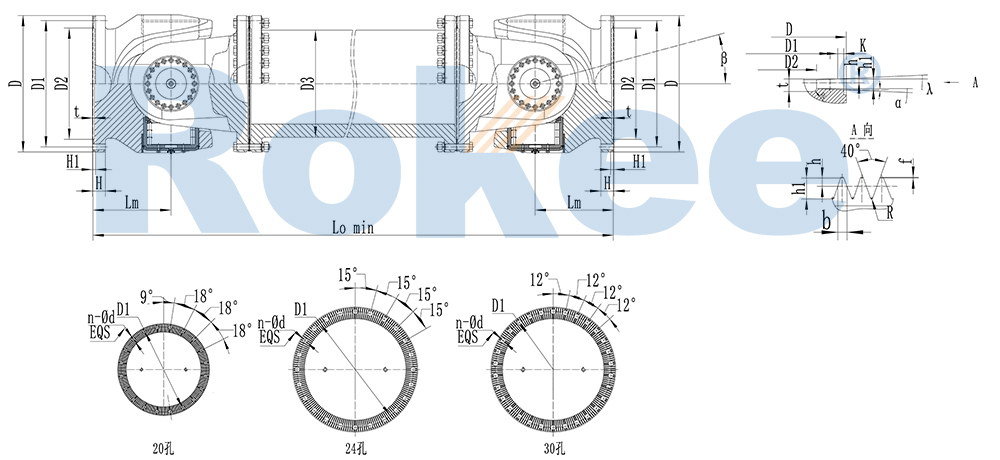 ROWL-WH Cardan Shaft