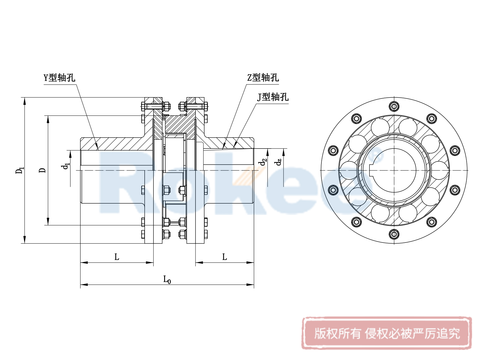 LMS(MLS)型雙法蘭型梅花彈性聯(lián)軸器.png