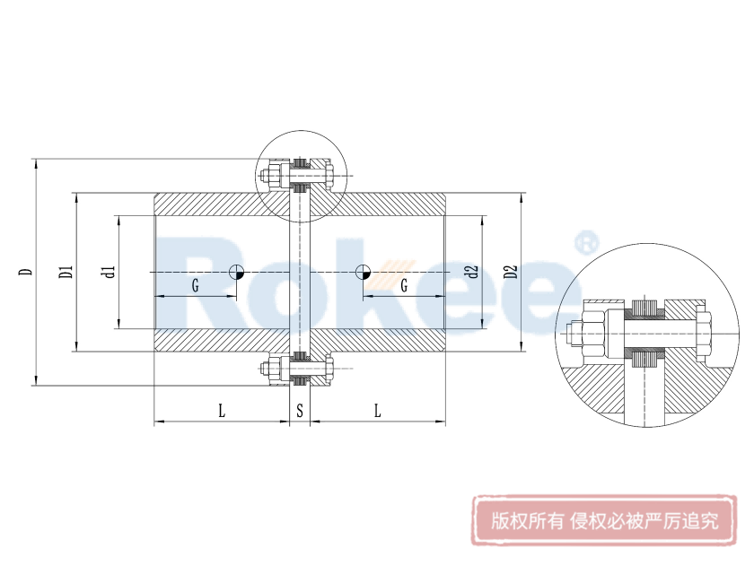 標(biāo)準(zhǔn)膜片聯(lián)軸器,單節(jié)膜片聯(lián)軸器,小型膜片聯(lián)軸器,金屬膜片聯(lián)軸器